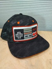 Nintendo Entertainment System Controller Embroidered 2015 Snapback Hat Cap