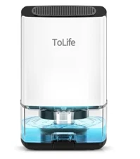 Dehumidifier For Home, 32 Oz Water Tank, Auto-Off