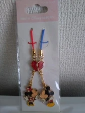 Disney Tokyo Resort Limited Mickey Minnie Pair Strap Tokyo Resort Limited