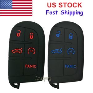 2Pcs-Key-Fob-Cover-Case-Keyless-Entry-Bag-for-Jeep-Grand-Cherokee-Dodge-Chrysler