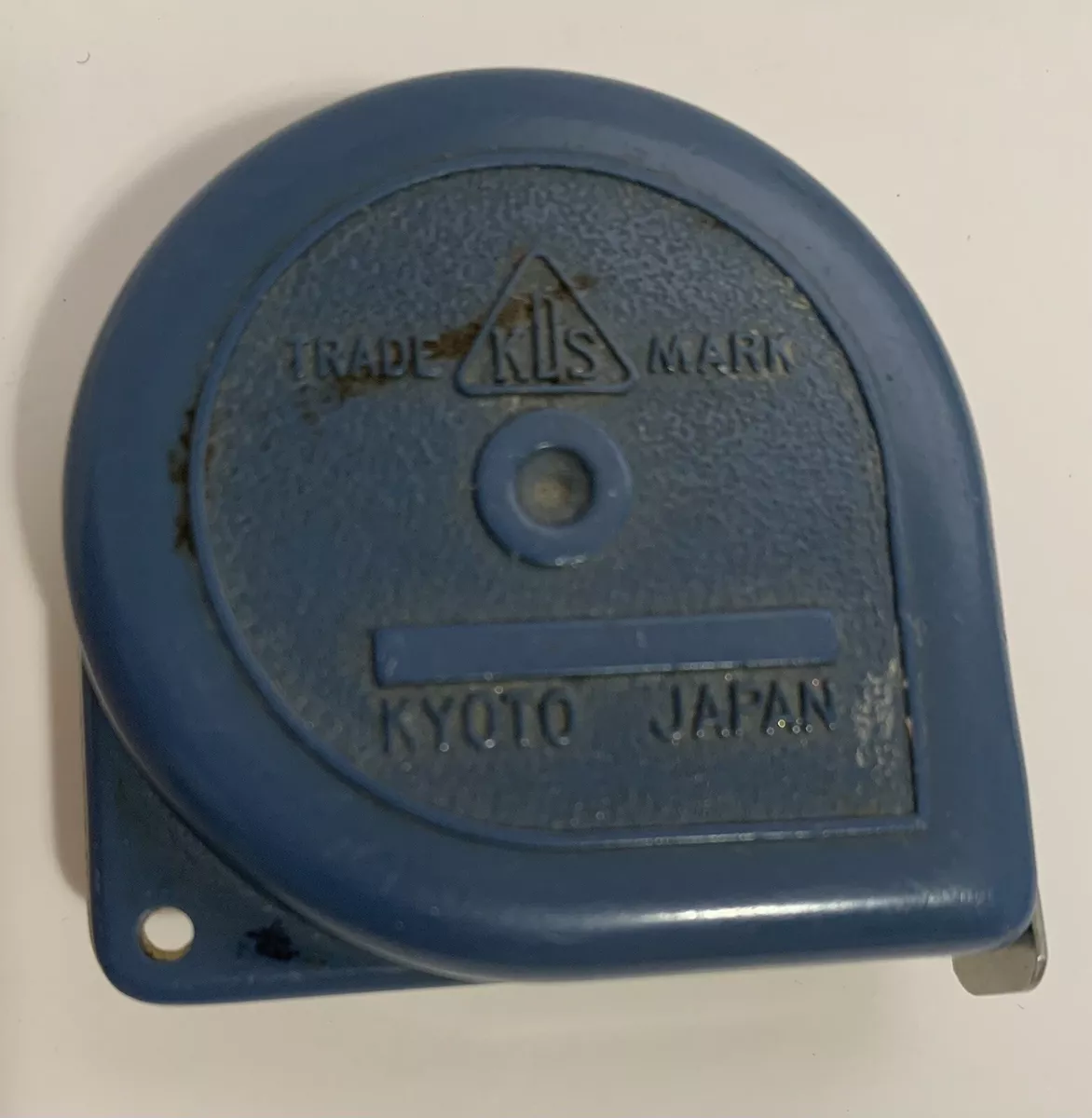 Vintage Art White Convex Rule W-213 Small Measuring Tape 2m-72” Kyoto Japan