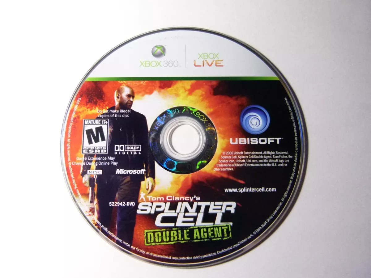  Tom Clancy's Splinter Cell Double Agent - Xbox 360 : Artist Not  Provided: Video Games