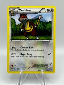 2011 Pokemon-Black & White.    WATCHOG -  79/114.   Uncommon.  NM-Never Played.