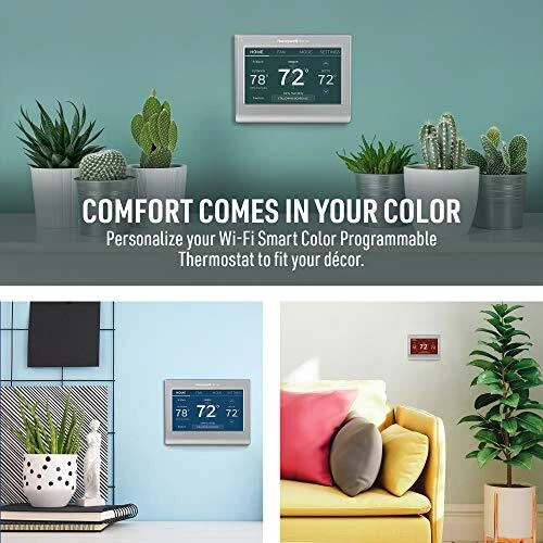 Honeywell Home RTH9585WF1004 Wi-Fi Smart Color Termostato, 7 Días Programable, T - Imagen 12 de 13
