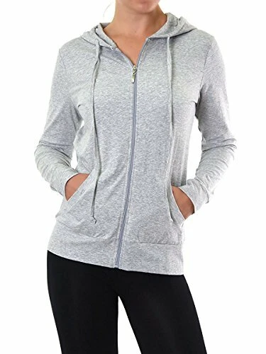 Cotton zip up jacket clearance women's
