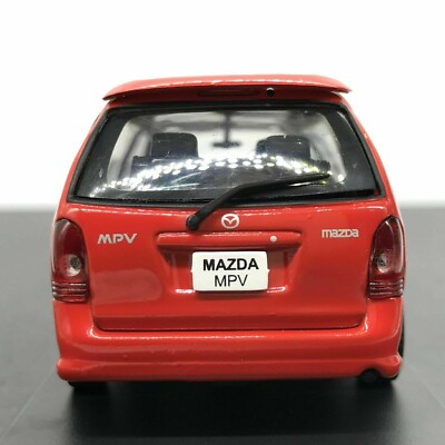 Mini Car Mazda MPV 2002 Red 1/43 Scale Box Display Diecast Vol 150