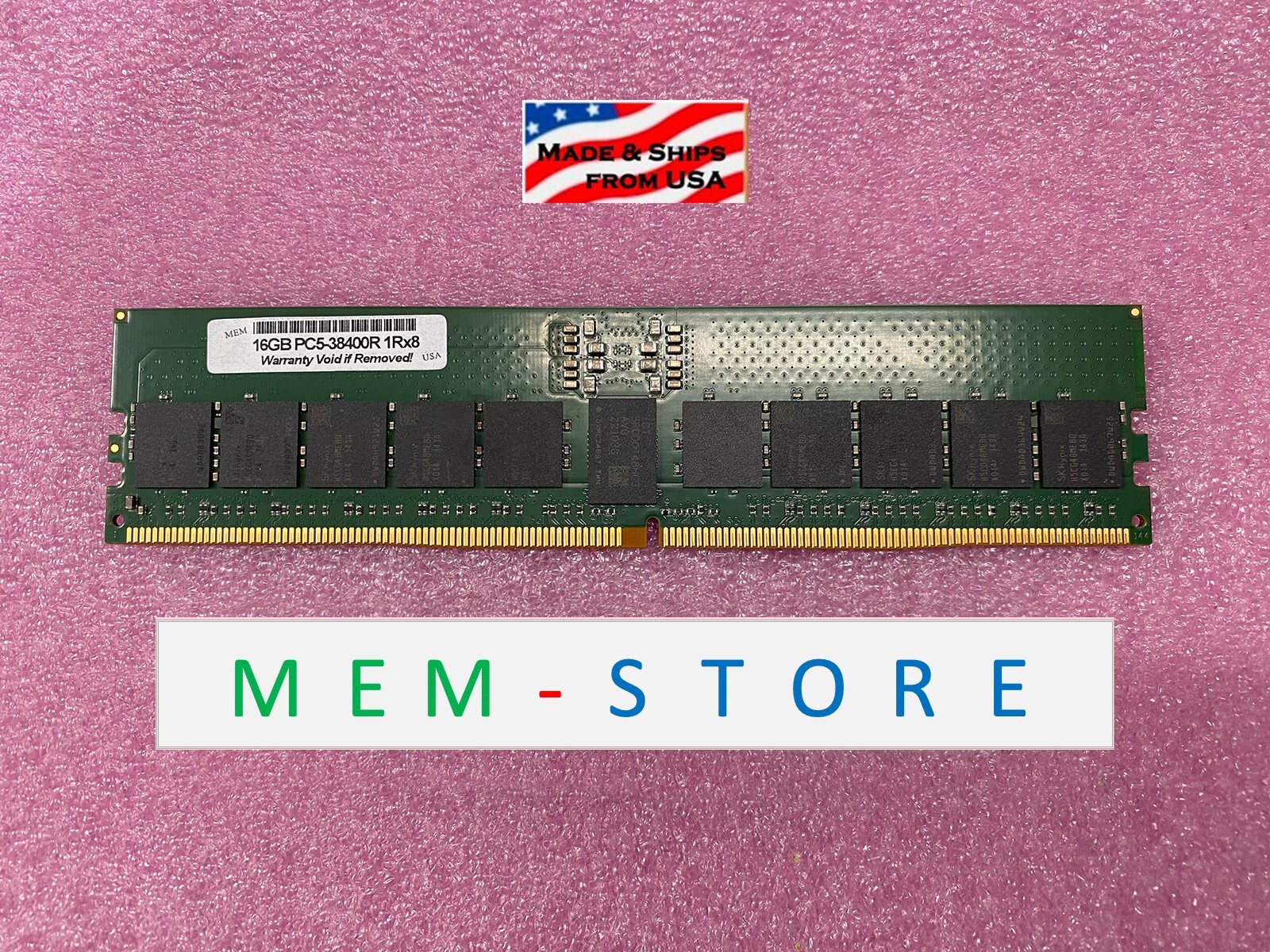 16GB DDR5-4800MHz ECC Reg RDIMM RAM Memory Compatible w/ Asus ESC N8-E11 Server