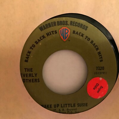 THE EVERLY  BROTHERS    /45 single, WAKE UP LITTLE SUSIE /  BIRD DOG