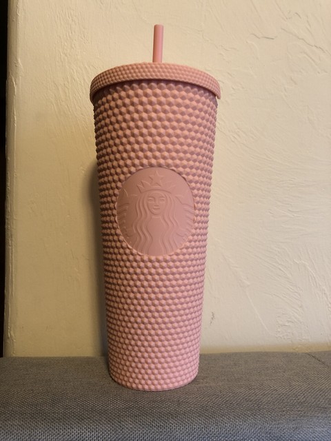 starbucks butter yellow studded tumbler