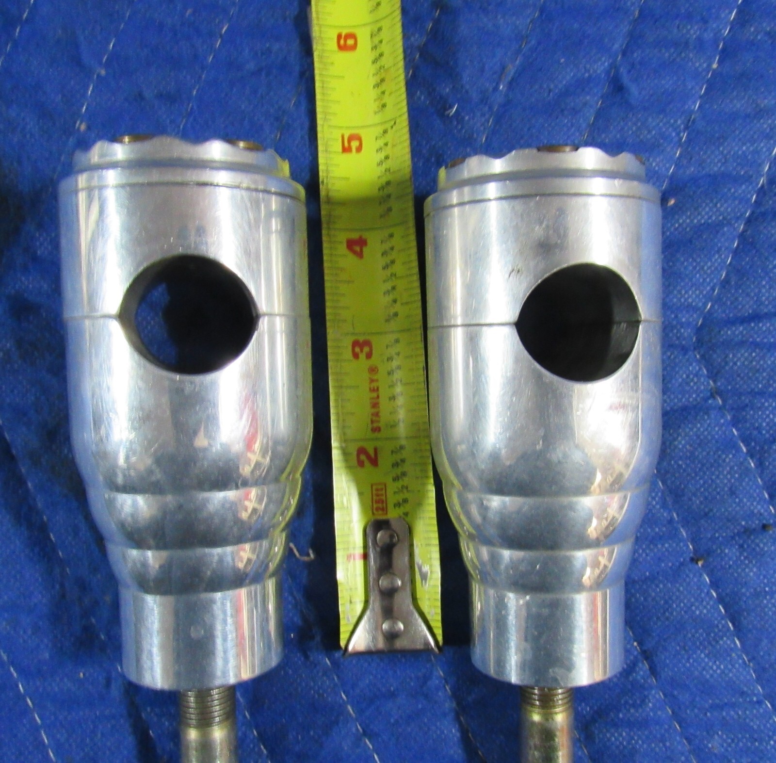 SHORT 44 MAG BILLY LANE CHOPPERS INC HANDLEBAR RISERS HARLEY SPRINGER