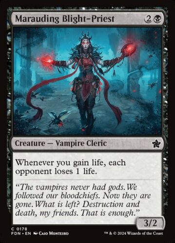 MTG | Marauding Blight-Priest | 0178 | (NM) | Foundations