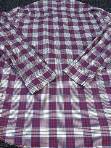 Sportscraft Tapered Fit Long Sleeve Button Up Check Shirt Men's Size XL - Picture 3 of 10