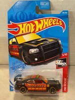 2020 Hot Wheels #216 Hw Schutz 5/10 Dodge Charger Drift Schwarz W/Schwarz MC5