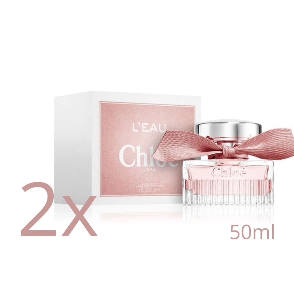Chloe L'eau Eau de Toilette 50 ml fragranza donna L'offerta è di 2 profumi - Immagine 2 di 4