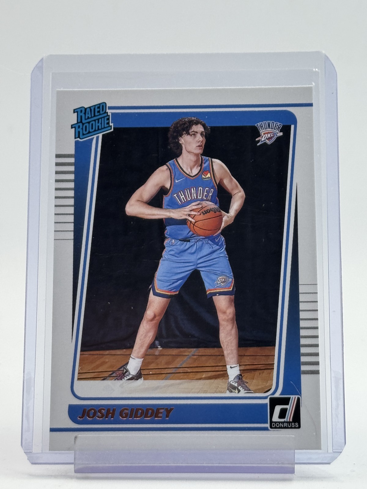 JOSH GIDDEY 2021-22 DONRUSS RATED ROOKIE #202 THUNDER BASKETBALL Q6988