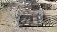 Drahtgitterkorb - Fallgriff - Eingriffsöffnung - feuerverzinkt - ca. 61x45x40cm
