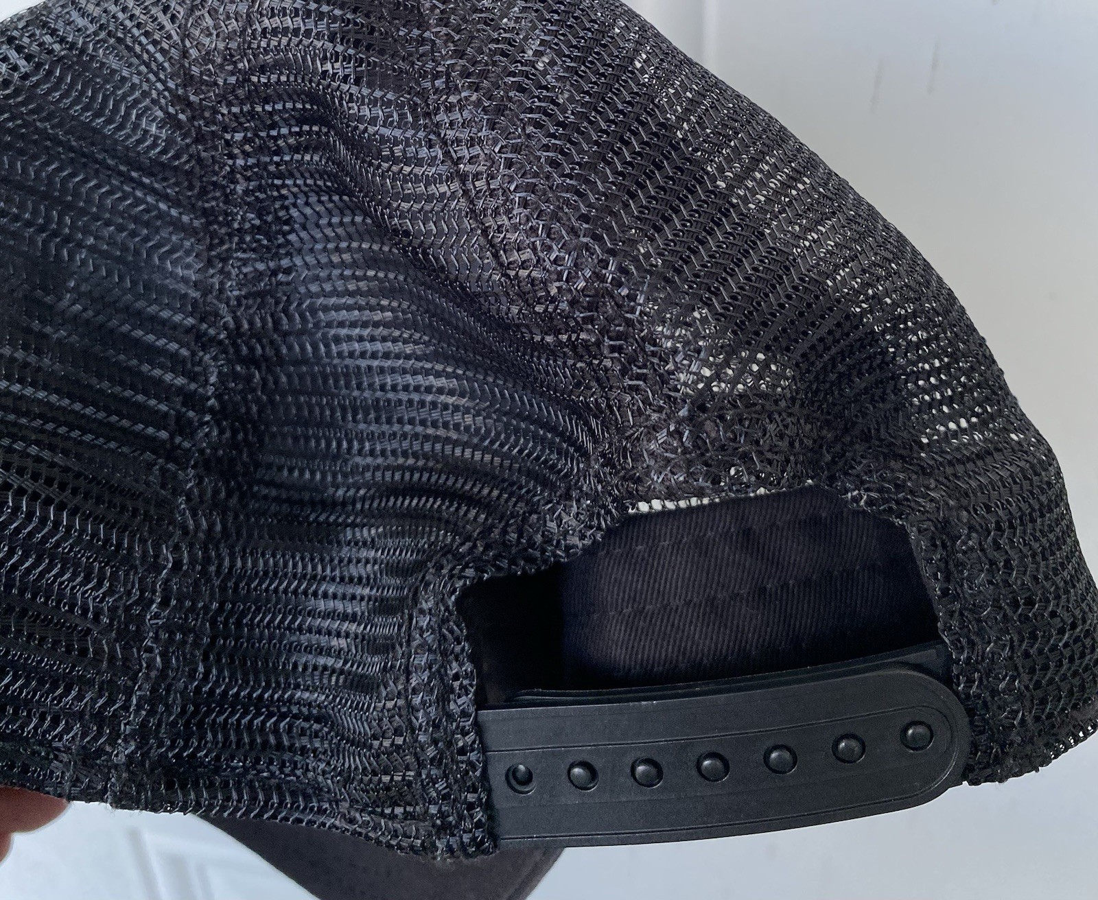 Black Sheep Hat Cap Snap Back Trucker Patch Blk M… - image 7