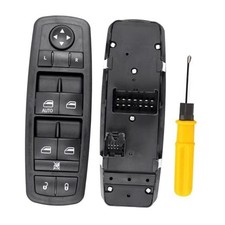 New Upgrade Master Power Window Switch, Driver Side 8 13 Pins, Replacement