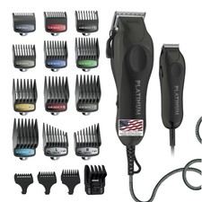 Wahl USA Pro Series Platinum Corded Clipper Corded Trimmer for Home