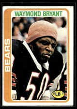 1978 Topps Waymond Bryant Chicago Bears #359