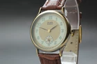 Vintage 1995 Seiko Alba V253-0030 Small Second Gold Quartz Womens Watch JAPAN