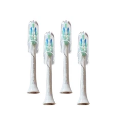 4x Philips Sonicare C2 Optimal Plaque Control Brush Heads | White | No Box
