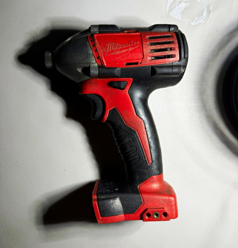 Milwaukee M18 18V Cordless Impact Wrench Tool Only Red/Black For Parts