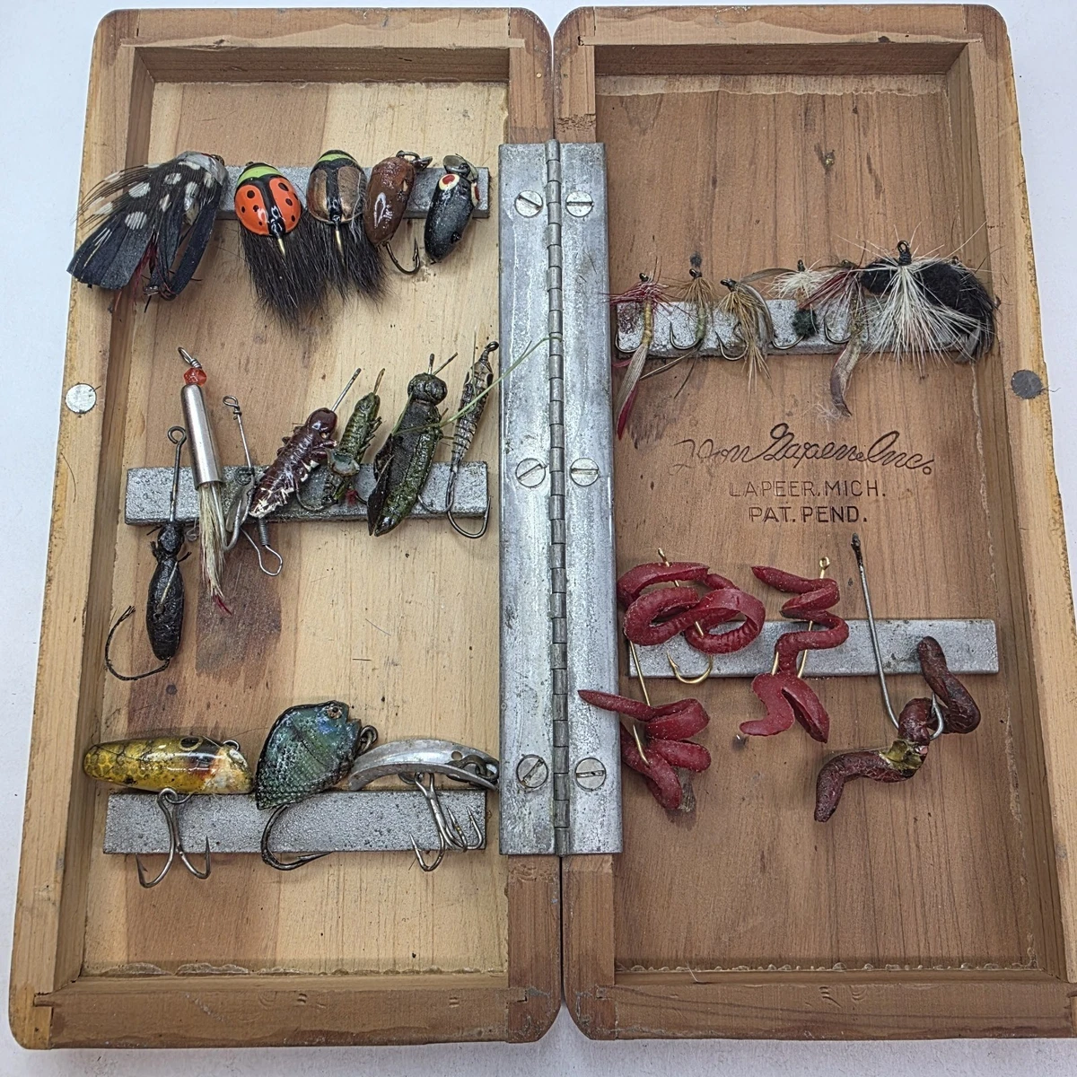 Wooden Fishing Tackle Tackle Boxes for sale - eBay