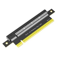 PCI-E Express 5.0 16X Male to Female Extender Riser Card Adapter