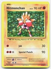 Evolutions Hitmonchan 62/108 Near Mint Holo Pokemon R Tcg Card