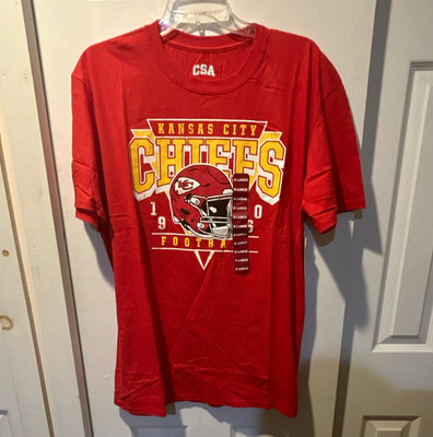 NFL Team Apparel Kansas City Chiefs NFL Shirt XL Red Official Football