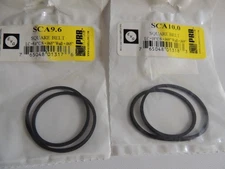 New 2 PRB 1 each SCA9.6 + SCA10.0 Square Cut Belts for VCR, Cassette, CD/DVD