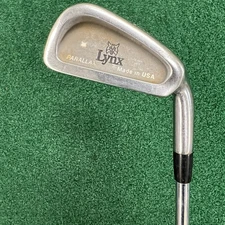 Lynx Parallax Single 1 Iron Factory Lightweight Steel Stiff Flex Right Handed