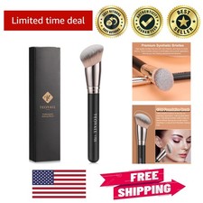 Elite 170S Angled Foundation Contour Brush - Flawless Makeup Application