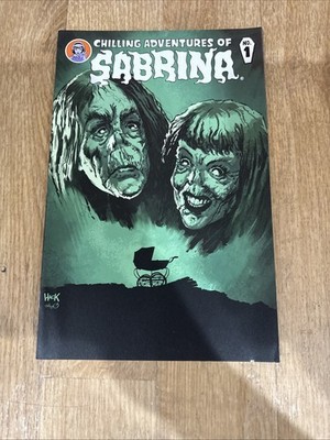 Chilling Adventures of Sabrina 1 Hack Cover Variant 2014 Archie Comics Horror Nm