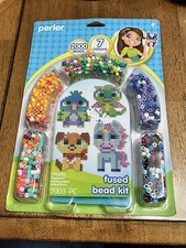 Perler Beads Fanciful Friends Fused Bead Kit 2000 Beads New Sealed