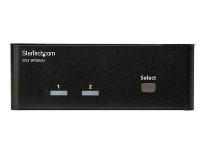 StarTech.com KVM SWITCH 2-PORTS Switch 2-Port USB DisplayPort
