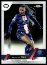 Kadidiatou Diani 2022-23 Topps Chrome UEFA  C/L #94 Paris Saint-Germain
