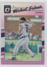 2017 Panini Donruss Optic Pink Prizm Michael Fulmer #98 2sc