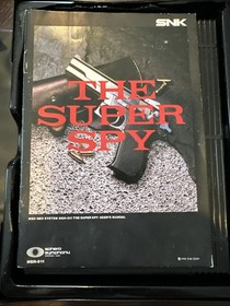 The Super Spy Neo Geo AES USA COMPLETE GOOD Condition