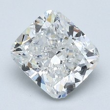 1.71 CT Cert. GIA Cushion Cut Natural Mined Diamond Loose H color SI1 clarity 3755.32 per carat