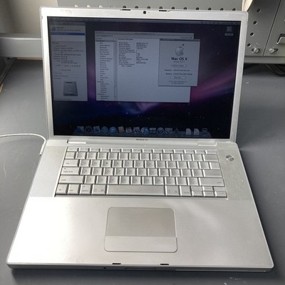 Apple MacBook Pro 15  A1150 Intel Core Duo 1.83GHz 1GB RAM 80GB HDD No Battery