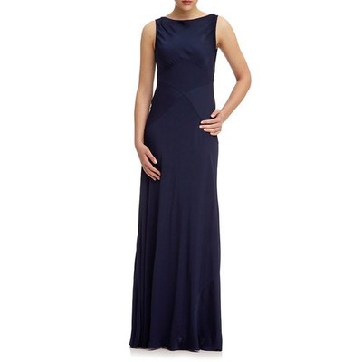 Ghost London Maxikleid XS in Blau UVP 225£