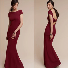 BHLDN Katie May Madison Dress in Cabernet Size 6, Excellent Condition