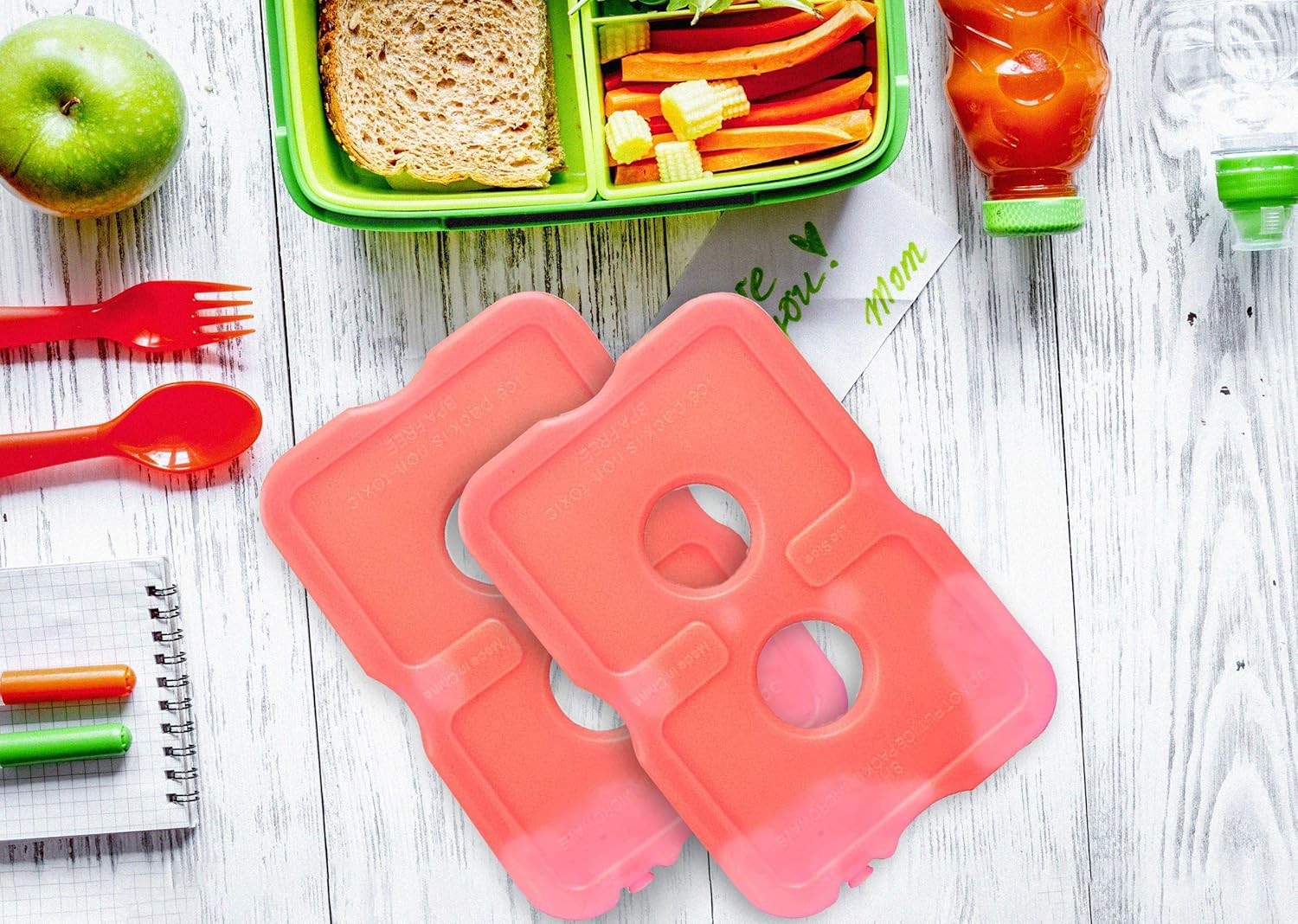 Healthy Packers&reg; Ice Pack for Lunch Box & Coolers Long-Lasting Freezer Packs