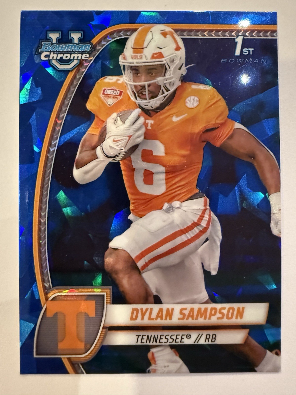 Dylan Sampson - 2024 Bowman University Chrome Sapphire Edition - #69 (RC)