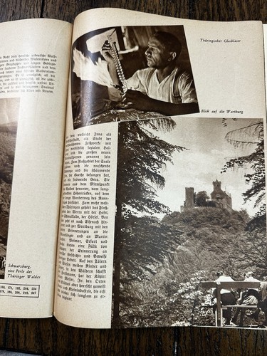 RARA brochure da viaggio tedesca 1937 "Urlaussreife" (pronta per le vacanze) - Foto 10 di 12
