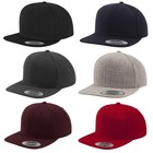 FLEXFIT ® ORIGINAL SNAPBACK CAP einfarbig Basic Baseball Kappe 2-tone Blank Hat