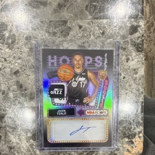 Topps Hoops 2025-26 John Tonje Utah Jazz RC Auto Rookies First Signs HFS-JT