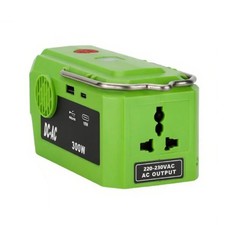 Inverter di Potenza 300W per Greenworks 40V Batteria Generatore Portatile 220V AC